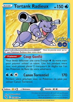 Carte Pokémon: Tortank Radieux