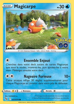 Carte Pokémon: Magicarpe