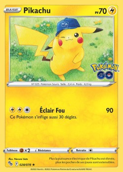 Carte Pokémon: Pikachu