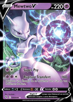 Carte Pokémon: Mewtwo V