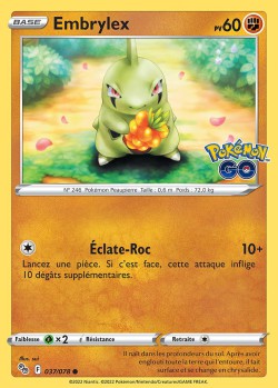 Carte Pokémon: Embrylex