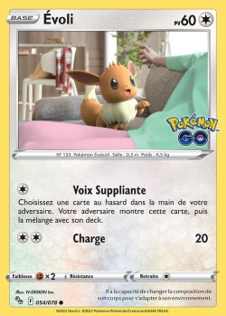 Carte Pokémon: Évoli