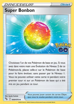 Carte Pokémon: Super Bonbon