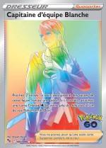 Carte Pokémon: Capitaine d'équipe Blanche