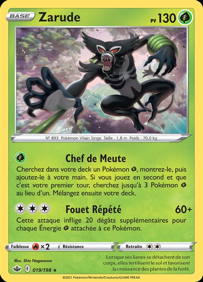 Carte Pokémon: Zarude