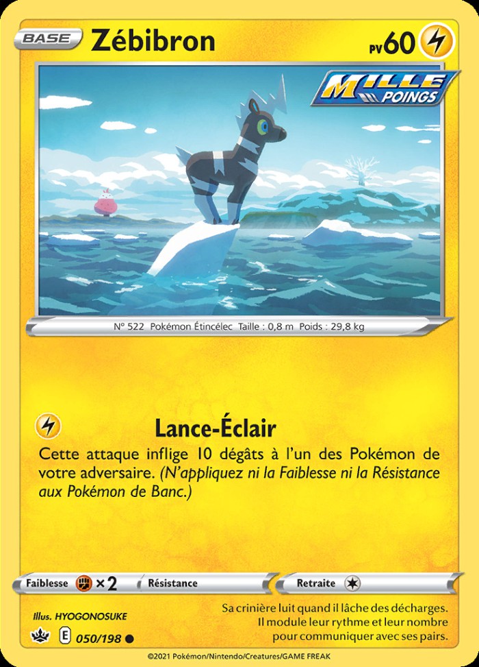 Carte Pokémon: Zébibron