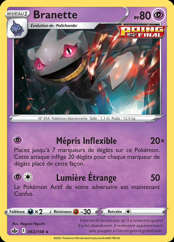 Carte Pokémon: Branette