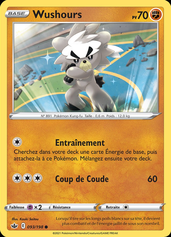 Carte Pokémon: Wushours