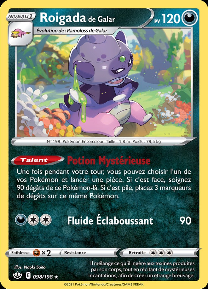 Carte Pokémon: Roigada de Galar