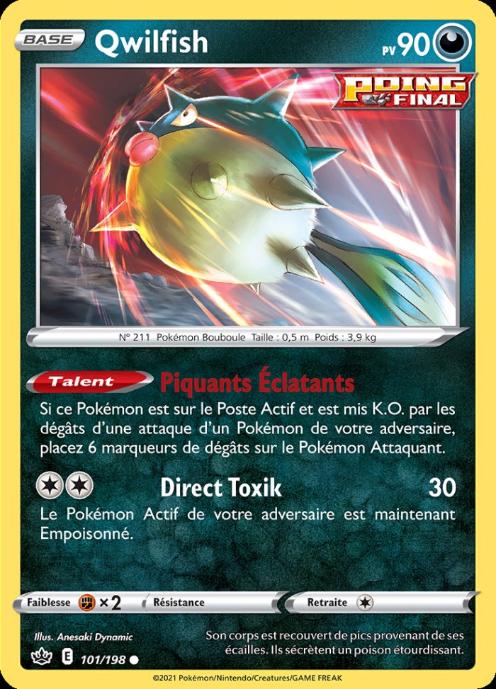 Carte Pokémon: Qwilfish