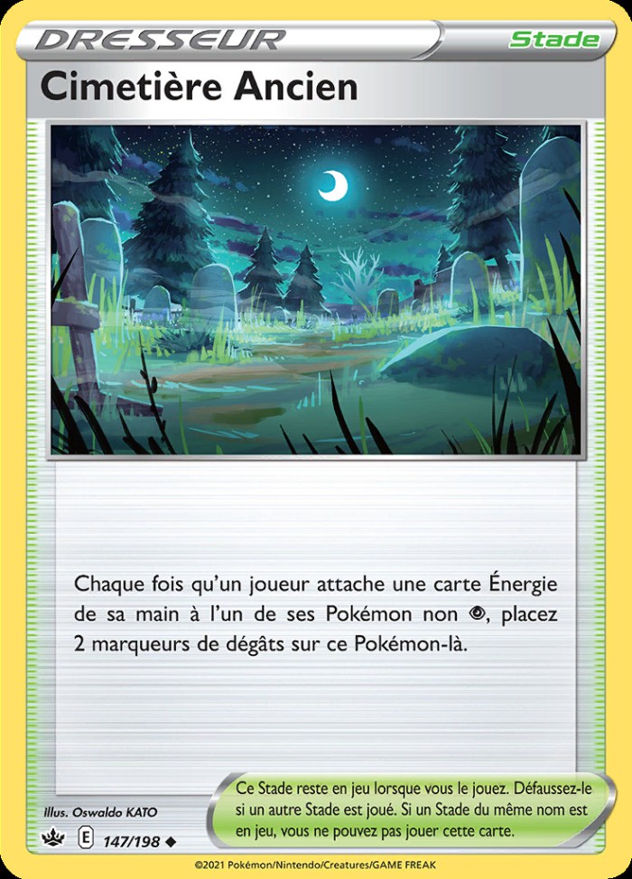 Carte Pokémon: Cimetière Ancien