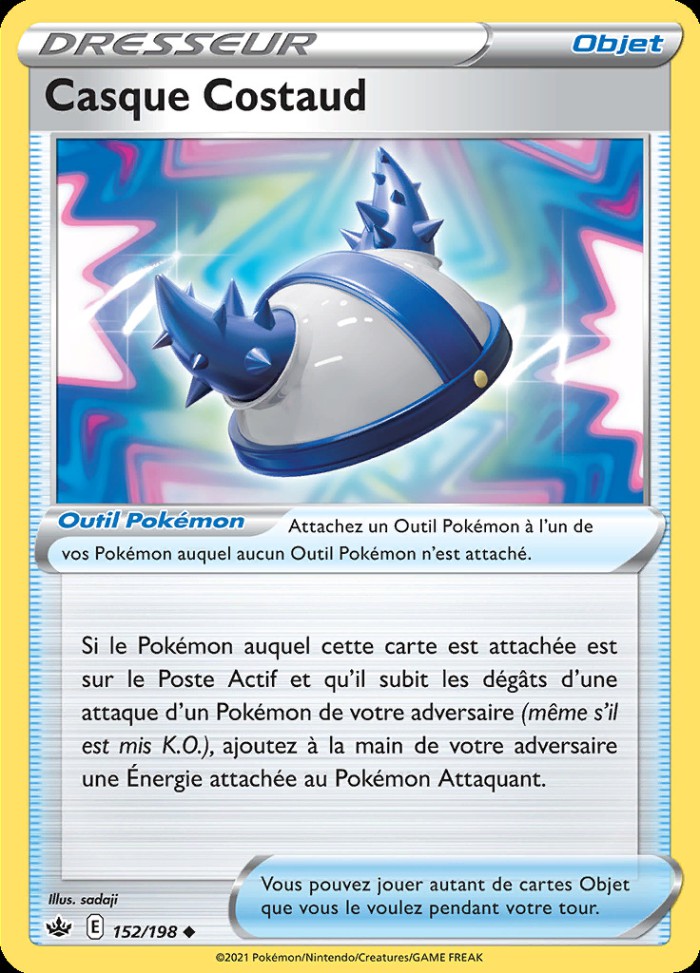 Carte Pokémon: Casque Costaud