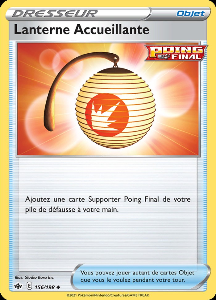 Carte Pokémon: Lanterne Accueillante