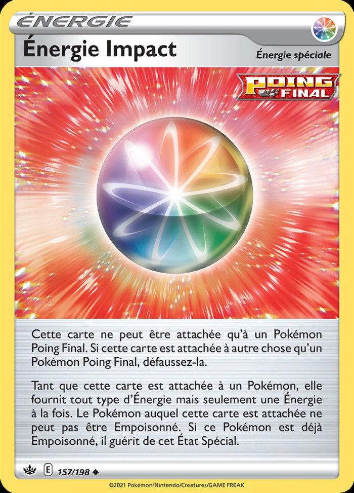 Carte Pokémon: Énergie Impact