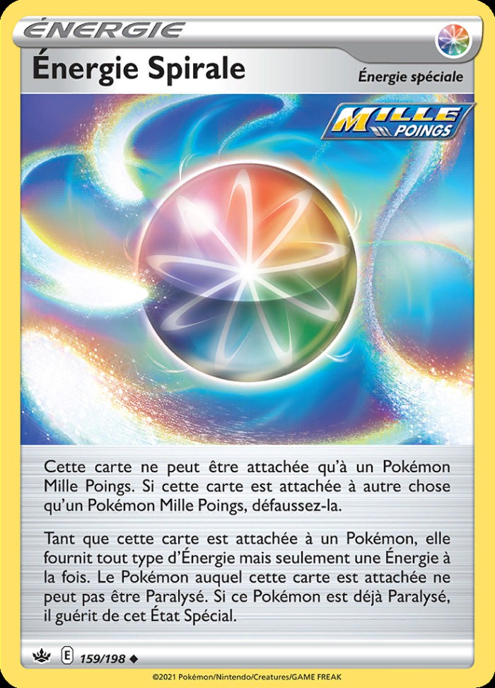 Carte Pokémon: Énergie Spirale