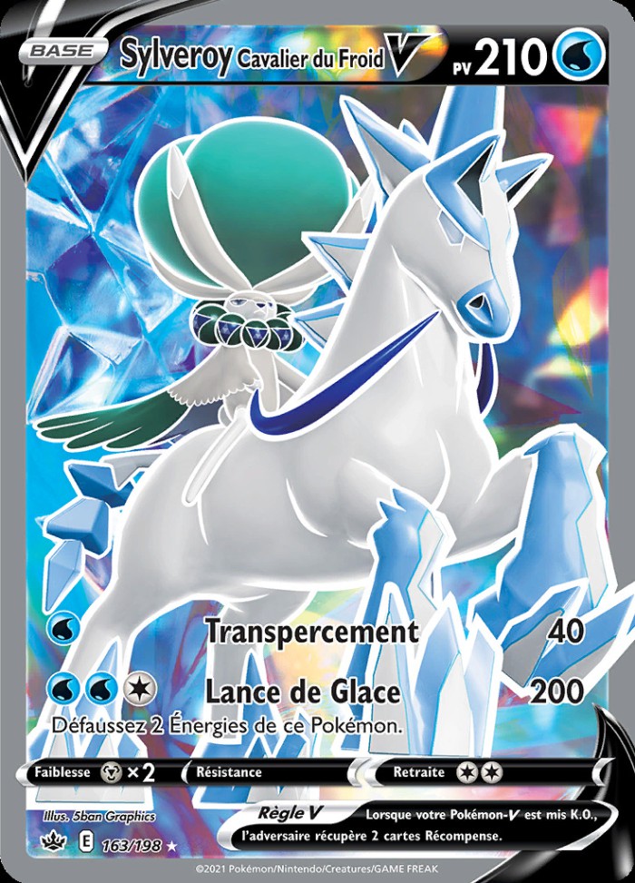 Carte Pokémon: Sylveroy Cavalier du Froid V