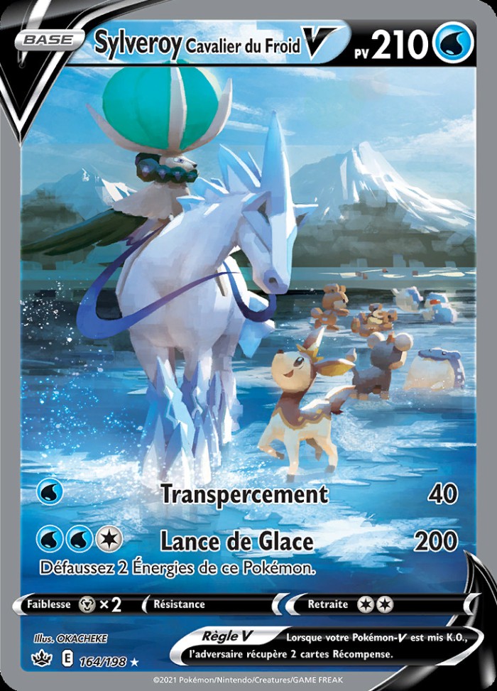 Carte Pokémon: Sylveroy Cavalier du Froid V