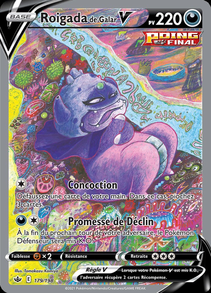 Carte Pokémon: Roigada de Galar V