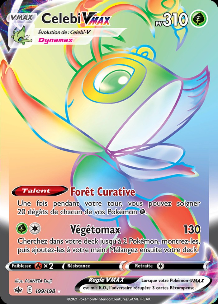 Carte Pokémon: Celebi VMAX