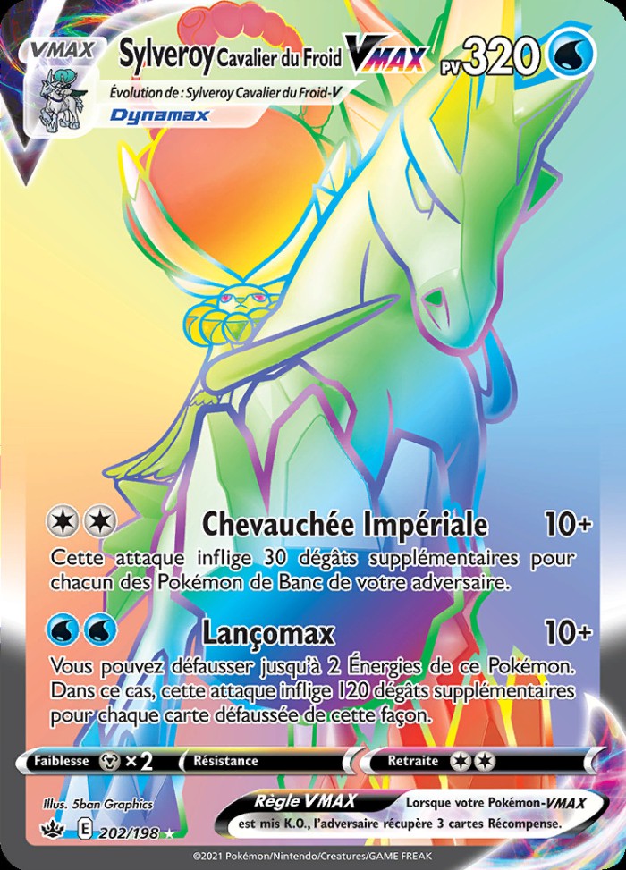 Carte Pokémon: Sylveroy Cavalier du Froid VMAX