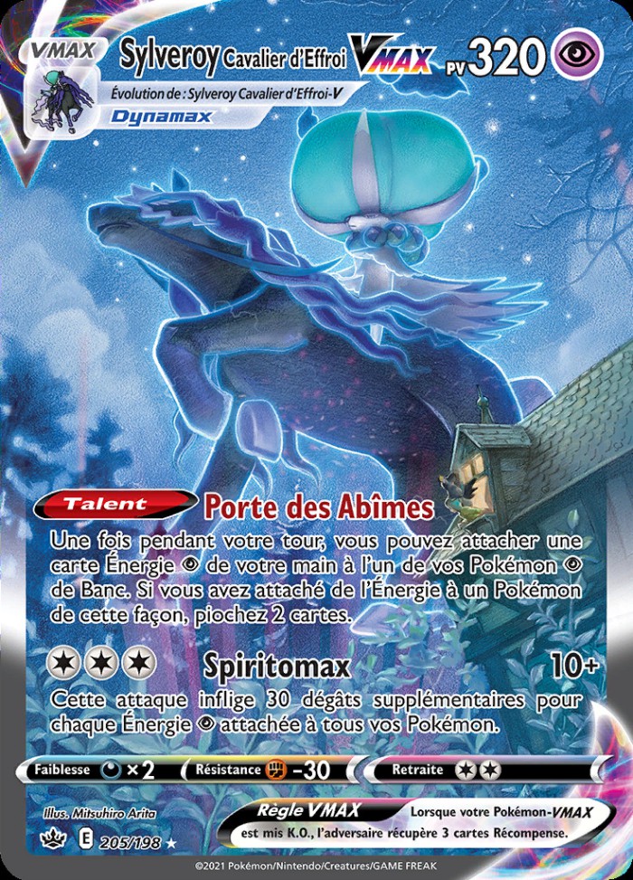 Carte Pokémon: Sylveroy Cavalier d'Effroi VMAX