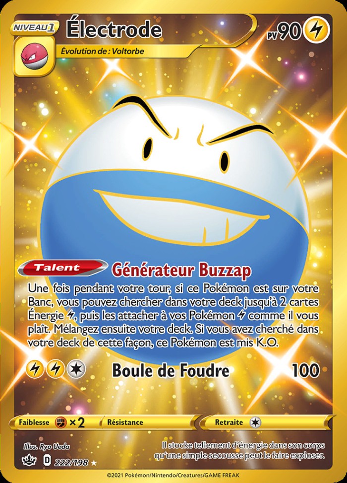 Carte Pokémon: Électrode