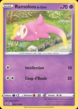 Carte Pokémon: Ramoloss de Galar