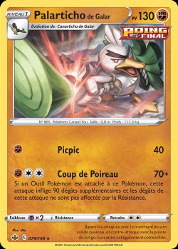 Carte Pokémon: Palarticho de Galar