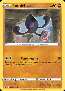 Carte Pokémon: Tutafeh de Galar