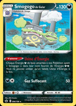 Carte Pokémon: Smogogo de Galar