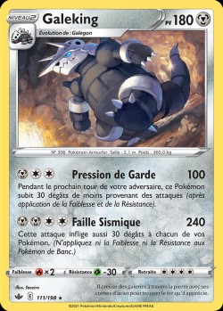 Carte Pokémon: Galeking