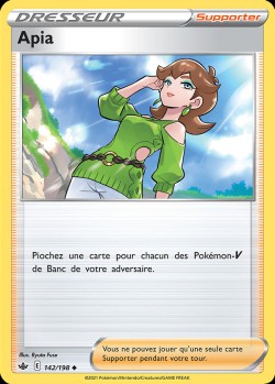 Carte Pokémon: Apia