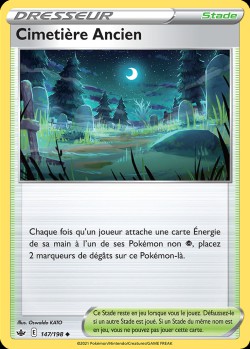 Carte Pokémon: Cimetière Ancien