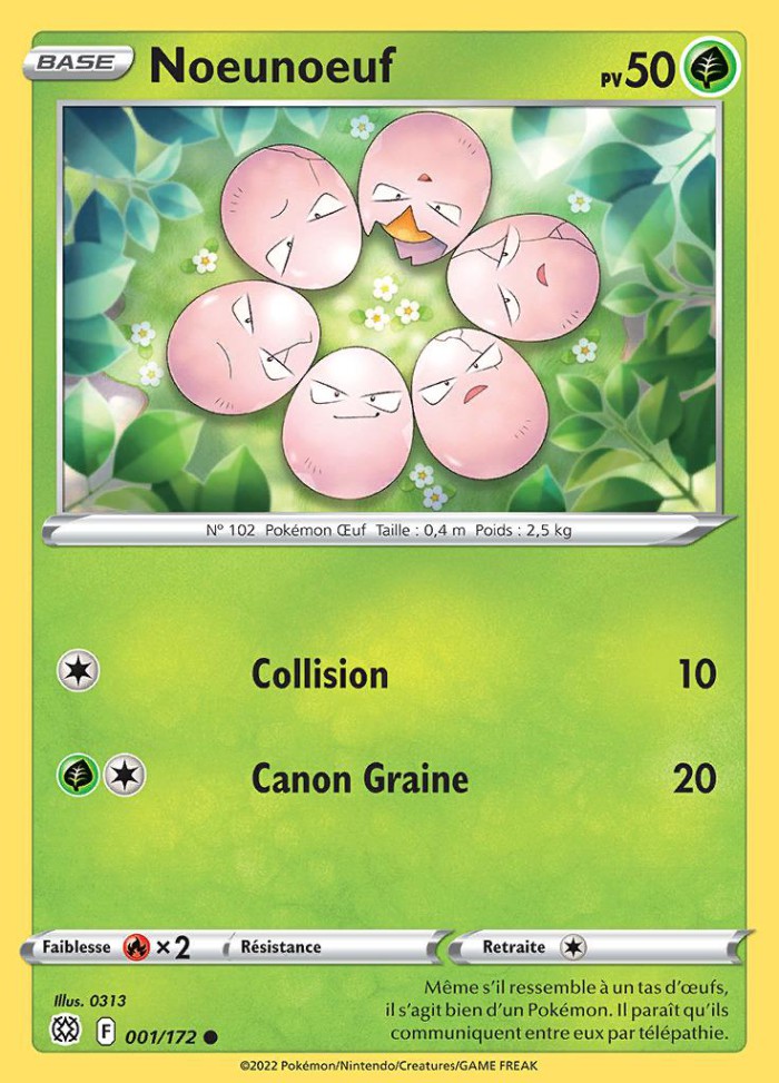 Carte Pokémon: Noeunoeuf