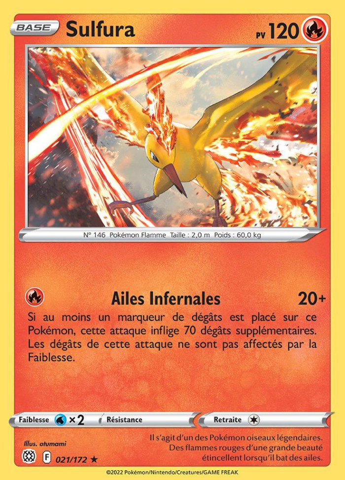 Carte Pokémon: Sulfura