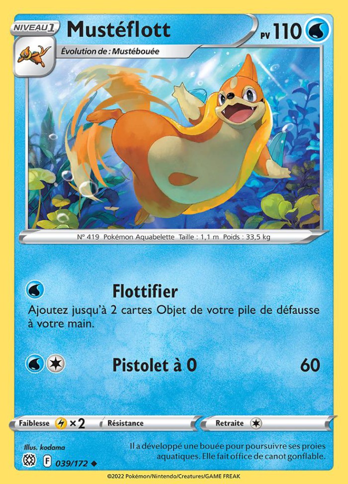 Carte Pokémon: Mustéflott