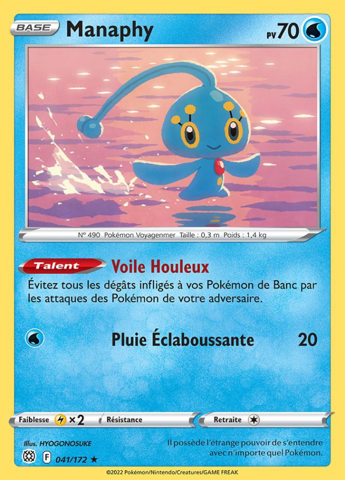 Carte Pokémon: Manaphy