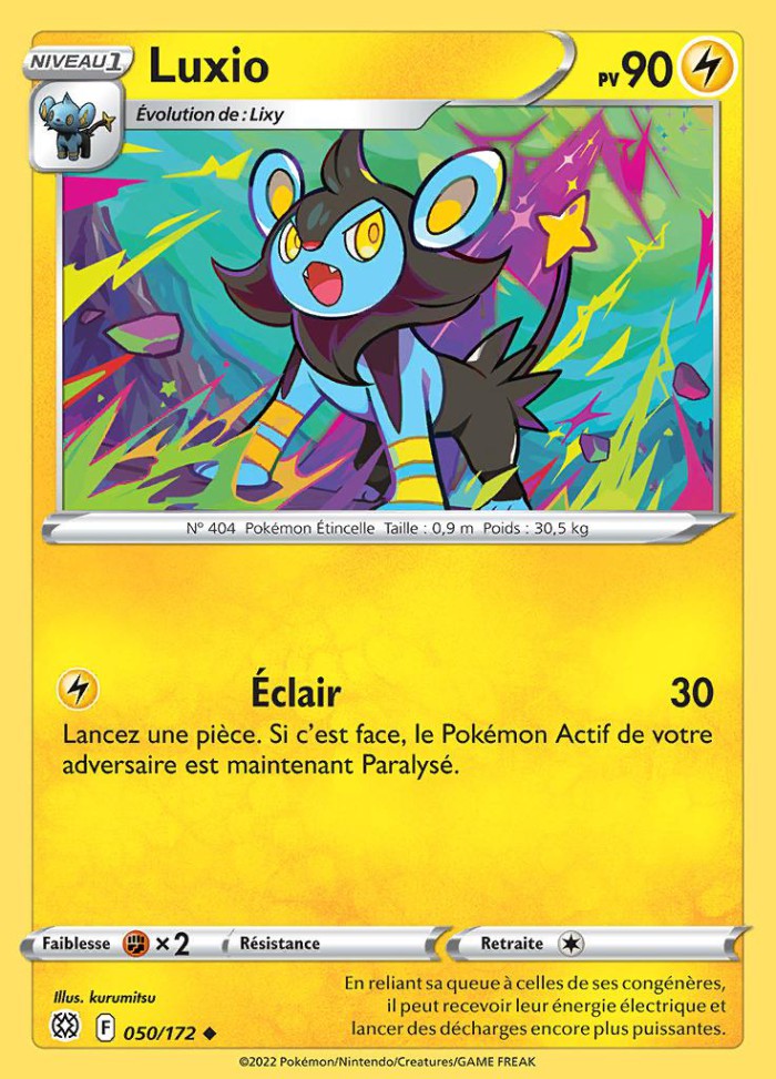 Carte Pokémon: Luxio