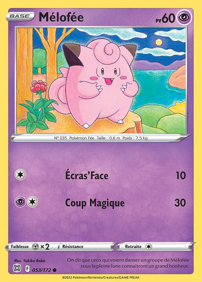 Carte Pokémon: Mélofée