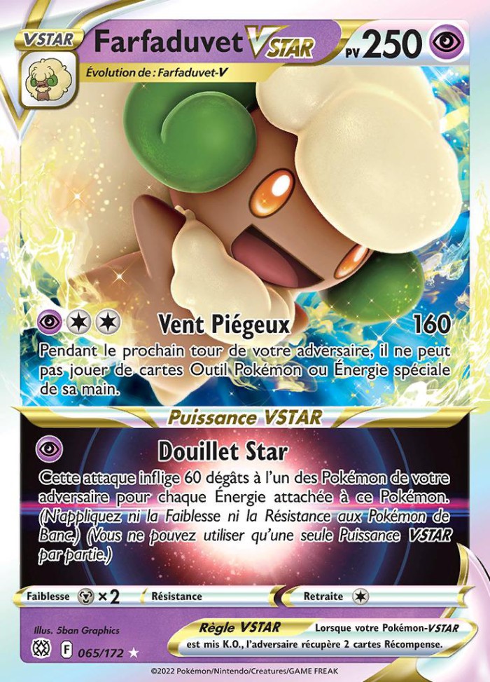 Carte Pokémon: Farfaduvet VSTAR