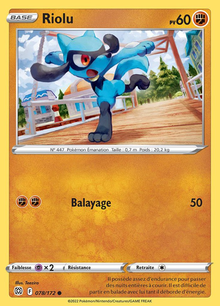 Carte Pokémon: Riolu