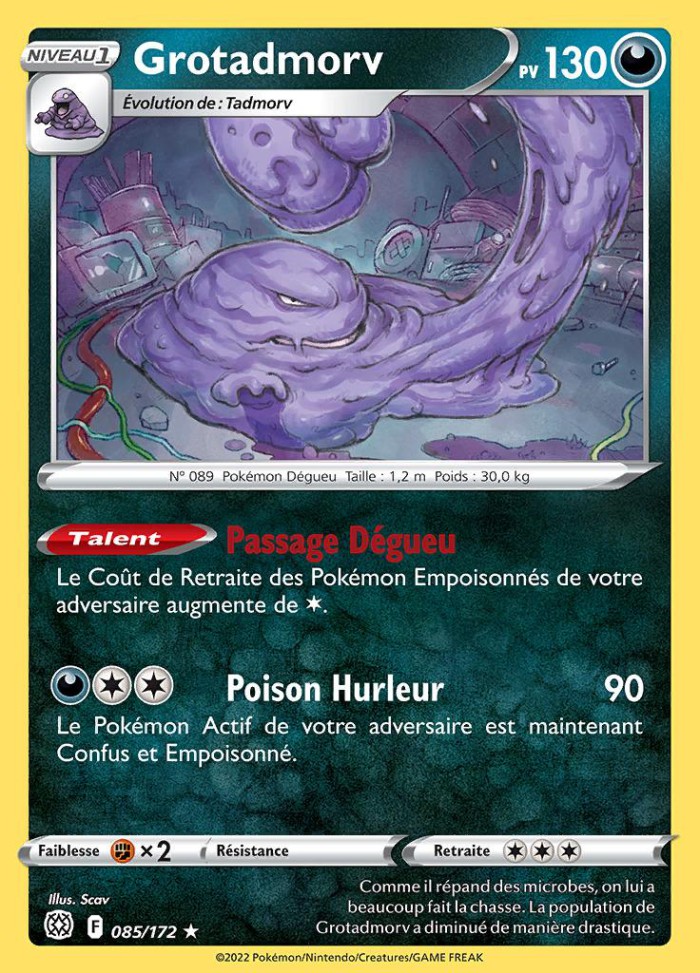 Carte Pokémon: Grotadmorv