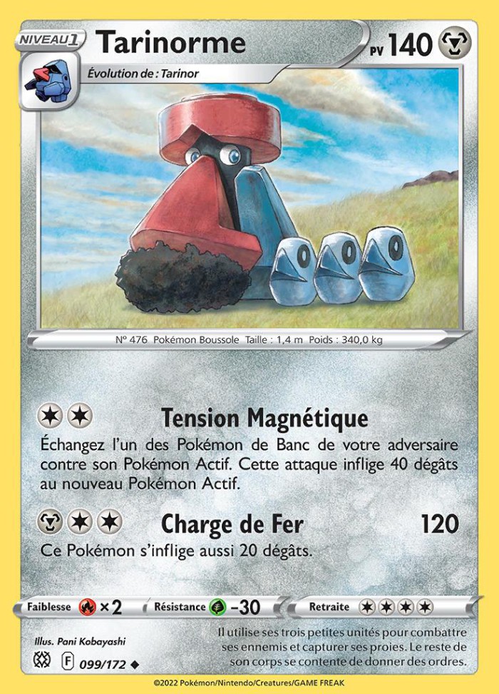 Carte Pokémon: Tarinorme