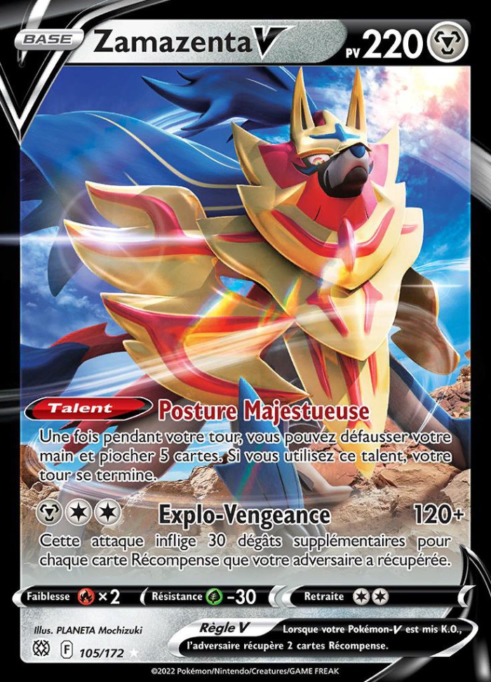 Carte Pokémon: Zamazenta V