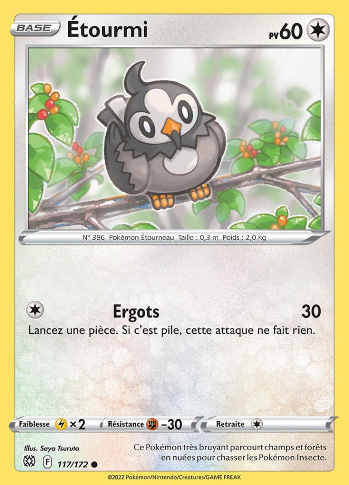 Carte Pokémon: Étourmi