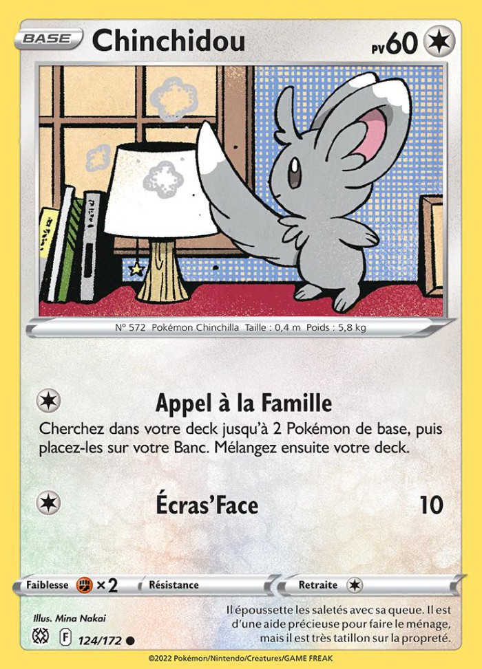 Carte Pokémon: Chinchidou