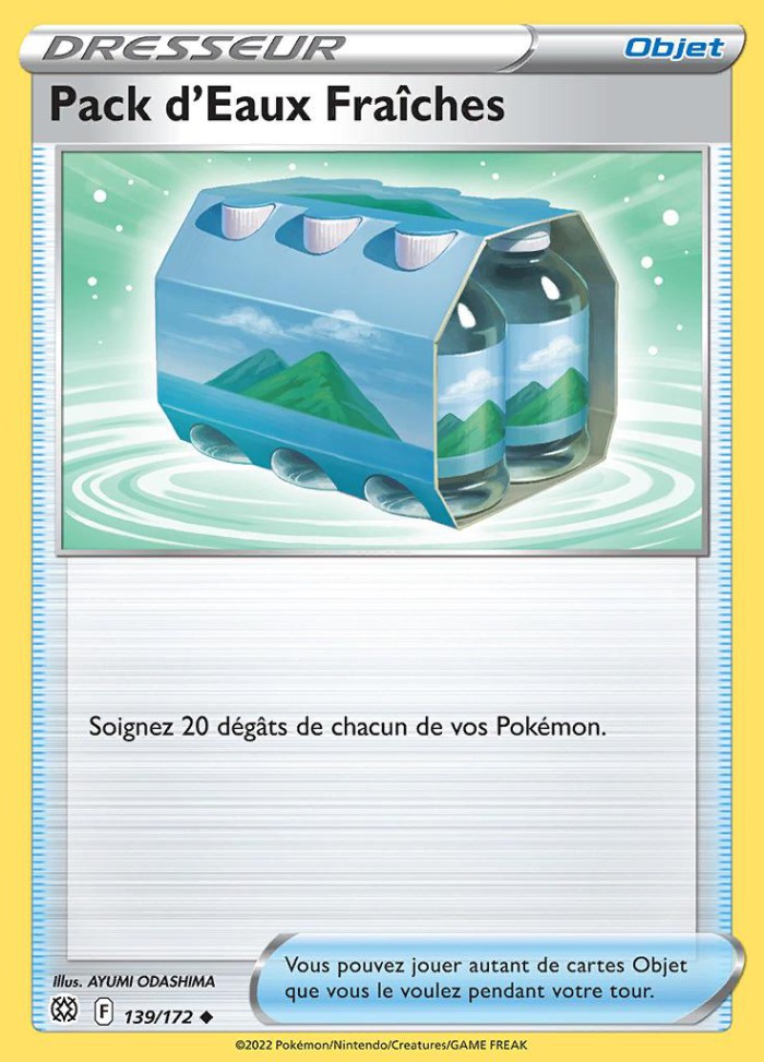 Carte Pokémon: Pack d'Eaux Fraîches