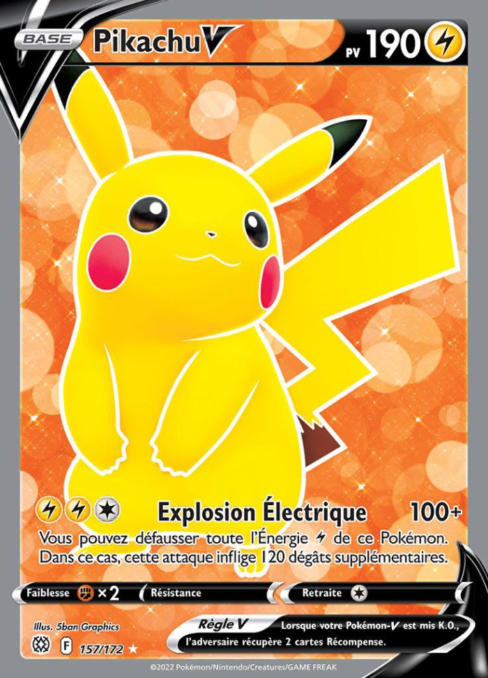 Carte Pokémon: Pikachu V