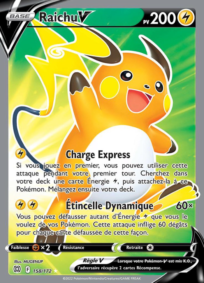 Carte Pokémon: Raichu V