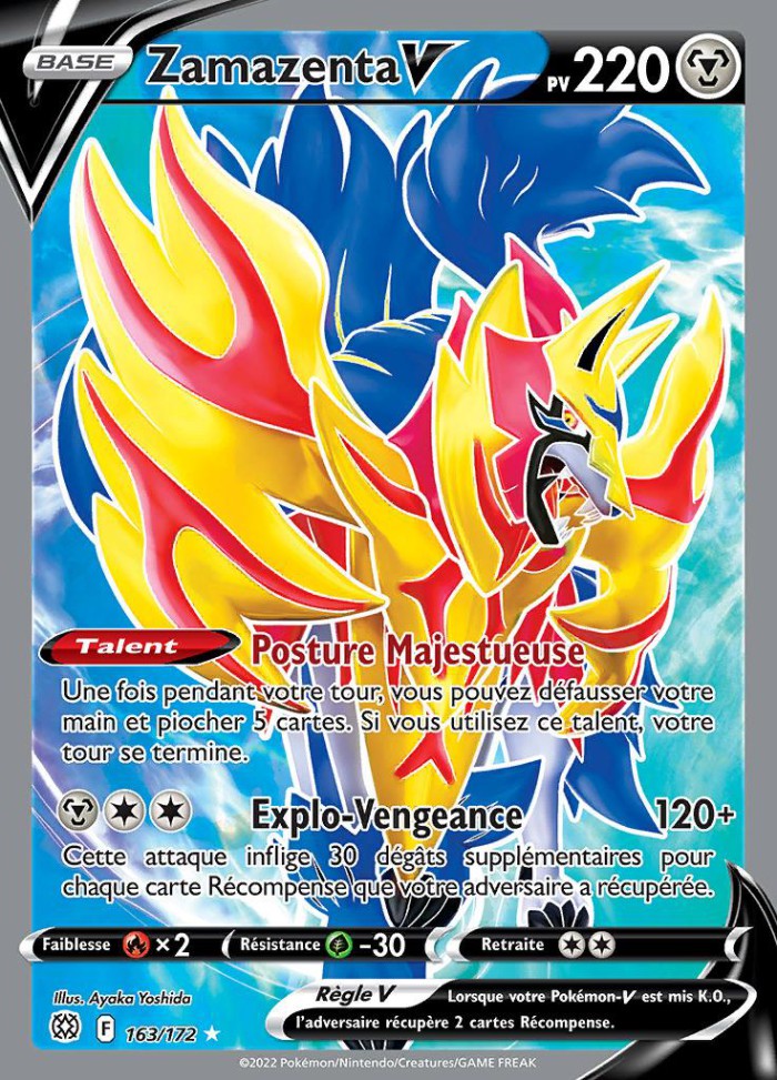 Carte Pokémon: Zamazenta V